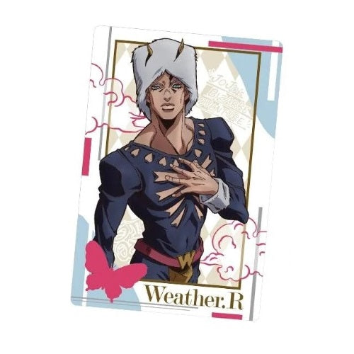 Jojo's Bizarre Adventure WAFER CARD BANDAI - N.05 Weather. R