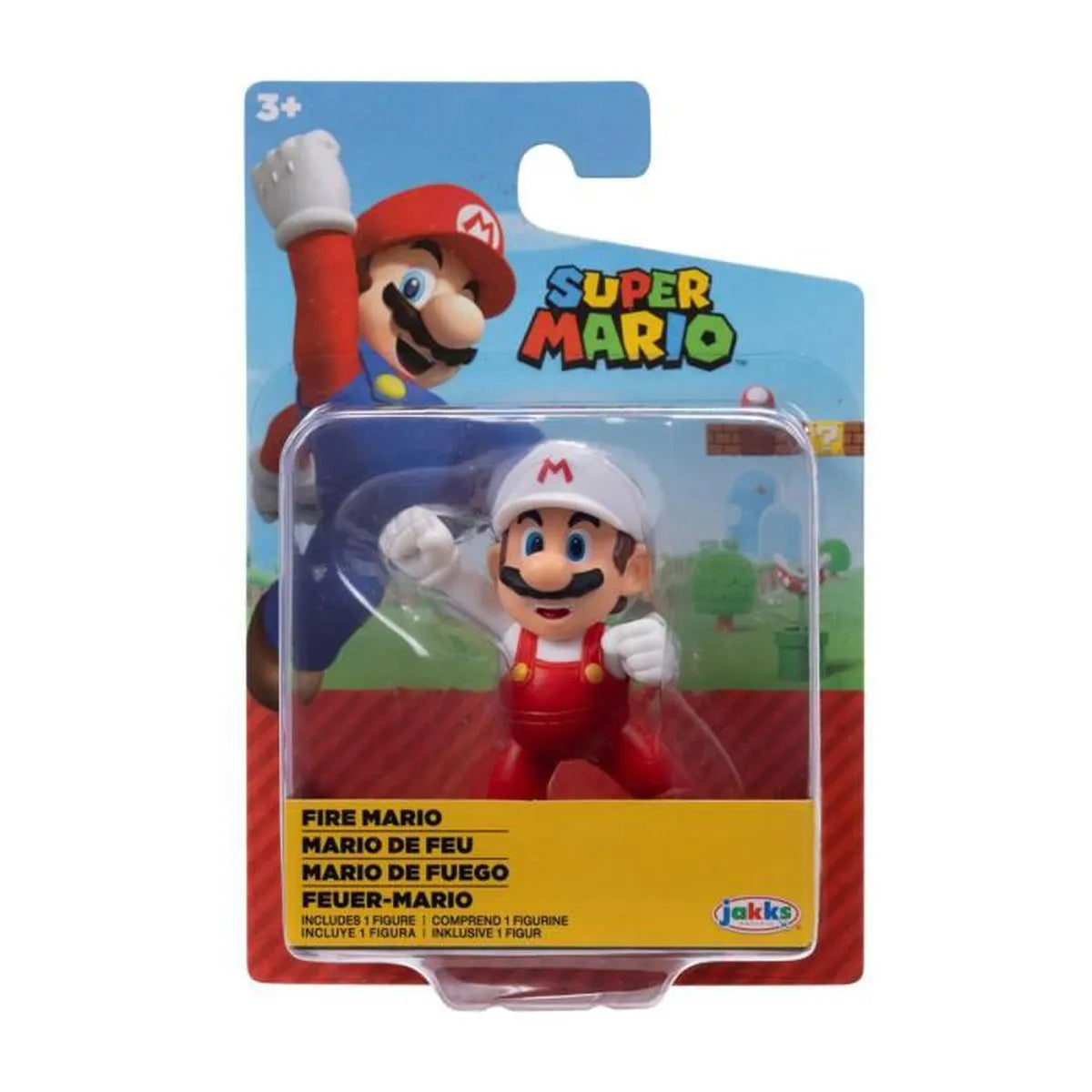 Figurine Jouet Super Mario - Mario de Feu Jakks Pacific