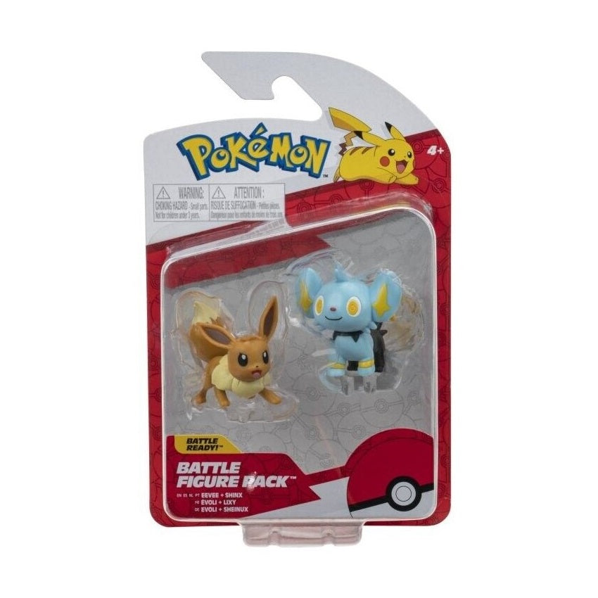 Pokémon Battle Figure Pack - Evoli et Lixy