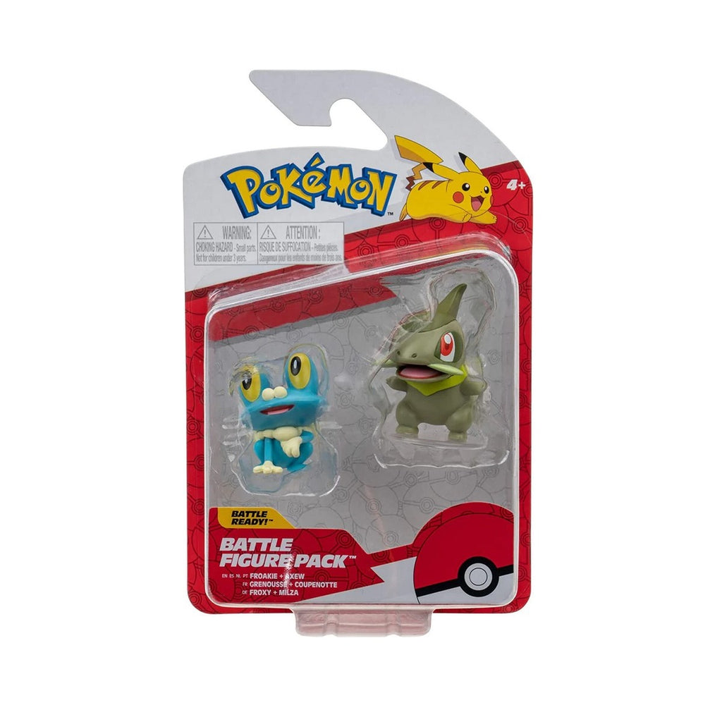 Pokémon Battle Figure Pack - Grenousse et Coupenotte