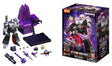 Figurine Blokees Transformers Megatron Action Edition avec accessoires, base d’exposition et effet lumineux Light Up.