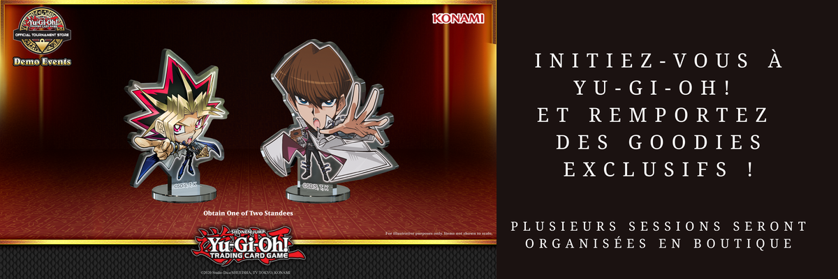 Evènements d'initiation au TCG Yu-Gi-Oh!