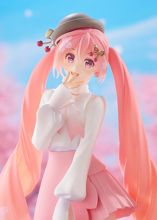 Figurine Sakura Miku Hanami Outfit Ver 23 cm Pop Up Parade Hatsune Miku version rose printanière