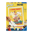 CreArt Ravensburger One Piece The Going Merry Postcard, peinture par numéros 18 x 24 cm avec Luffy et le navire Going Merry.