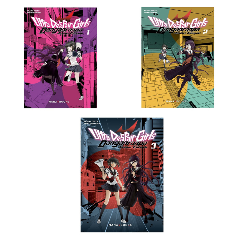 Danganropa Ultra Despair Girls - Série Complète Tome 01 à 03