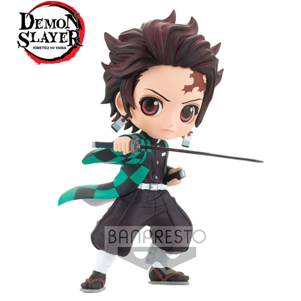 Demon Slayer Kimetsu No Yaiba Q Posket Tanjiro Kamado III Ver A 13cm