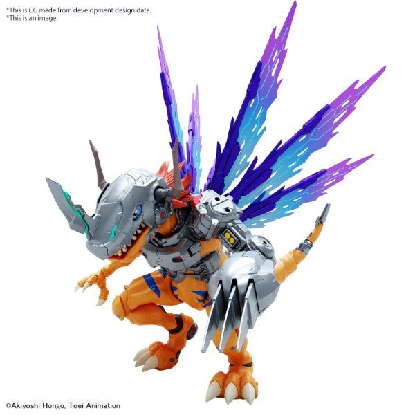 Digimon Figure-Rise Amplified Metalgreymon Vaccine