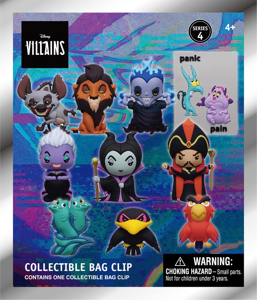 Disney Villains Série 4 porte-clés figurine bag clip modèle aléatoire