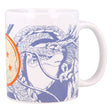 Mug Dragon Ball 325 ml avec illustration de Shenron et Dragon Balls