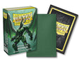 Boîte Dragon Shield Mini Dual Matte Power contenant 60 protège-cartes verts au format japonais avec finition mate.