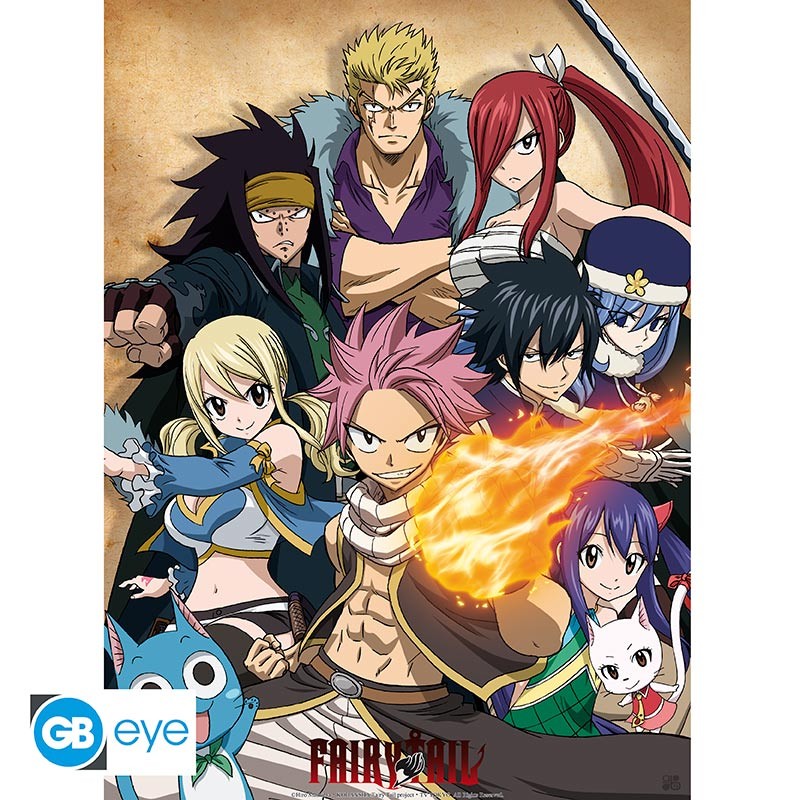 FAIRY TAIL - Poster Chibi 52x38 - Guilde