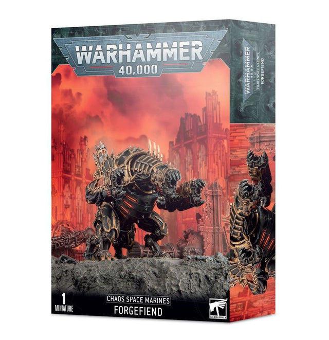 Forgefiend Chaos Space Marines Warhammer 40,000 figurine démon machine lourde