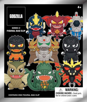 Porte-clés Godzilla Série 2 modèle aléatoire figurine 3D