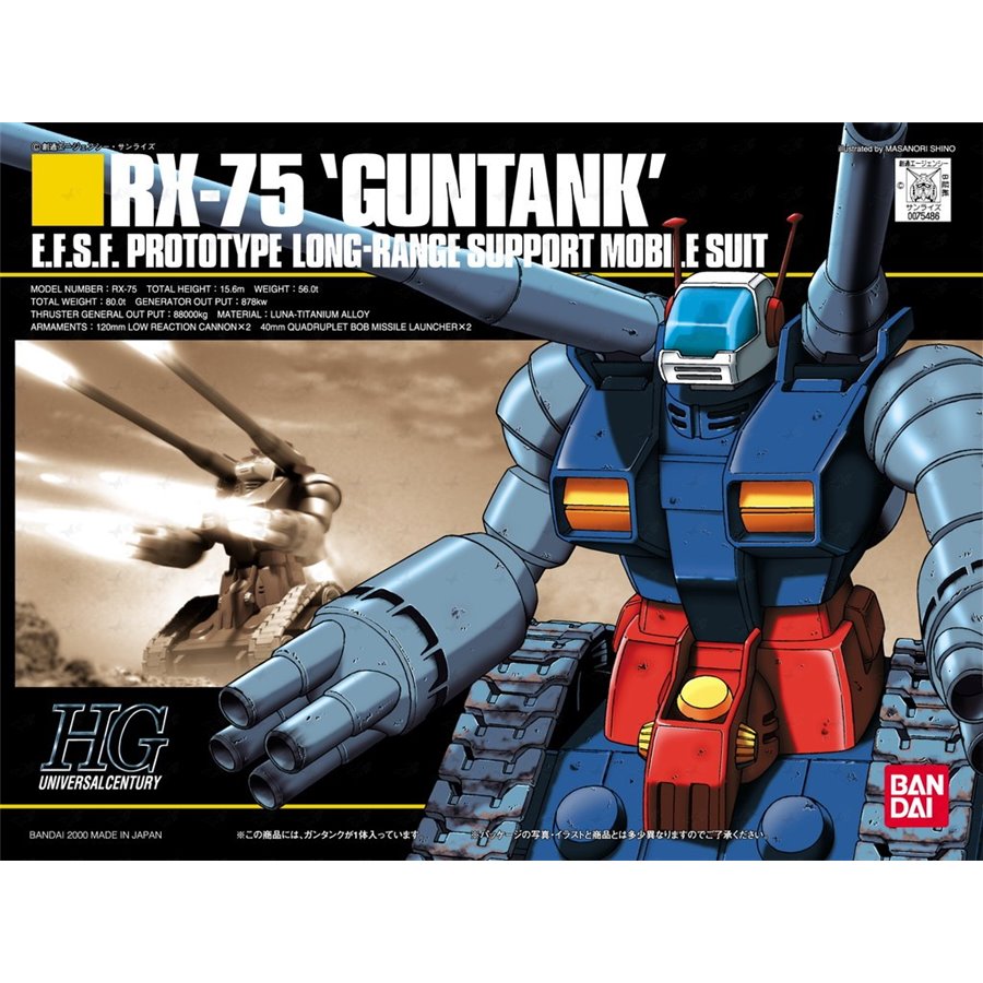 Gundam - Gunpla HG 1/144 RX-75 Guntank