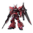Gunpla HG 1 144 Gelgoog Menace Mobile Suit Gundam figurine à assembler avec armure rouge et armes