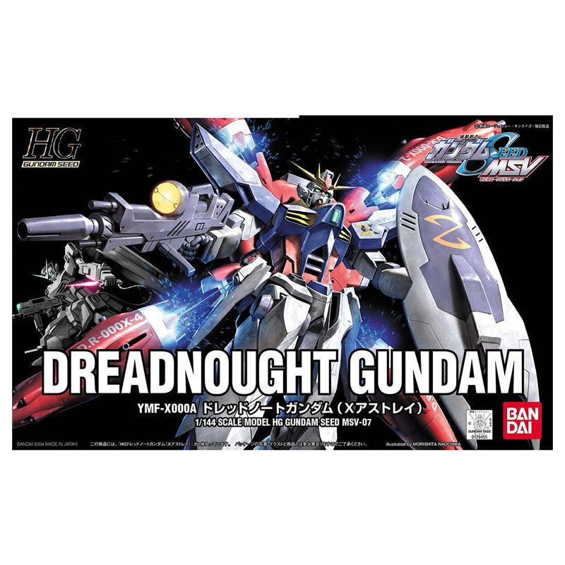 Gundam Gunpla HG 1/144 Msv 07 Dreadnought Gundam