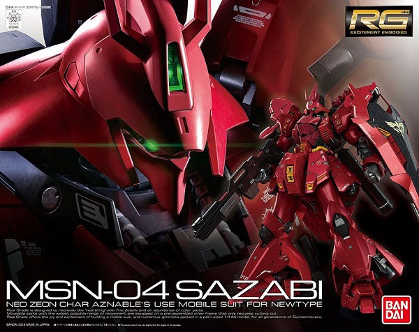 Gundam - Gunpla RG 1/144 Sazabi