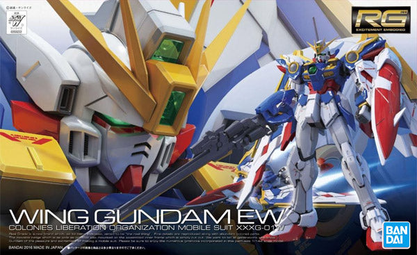 Gundam - Gunpla RG 1/144 Wing Gundam EW