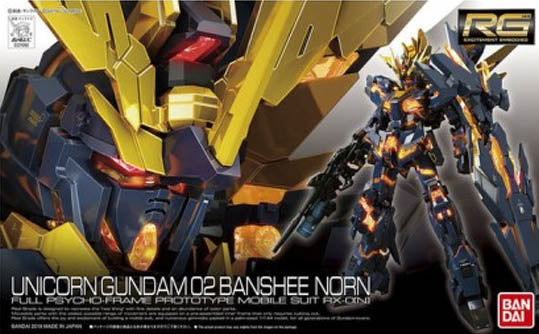 Gundam - Gunpla RG 1/144 Unicorn Gundam 02 Banshee Norn