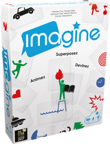 Imagine jeu d’ambiance avec cartes transparentes boîte blanche