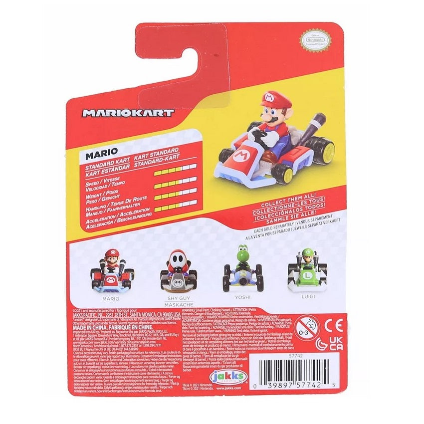 Super Mario Kart Racers Wave 5 - Jakks Pacific - Mario
