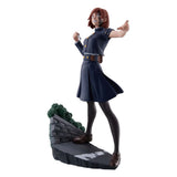Boîtes aléatoires Jujutsu Kaisen Petitrama Series Vol.2 avec figurines de collection surprises représentant plusieurs personnages sur socles décoratifs.