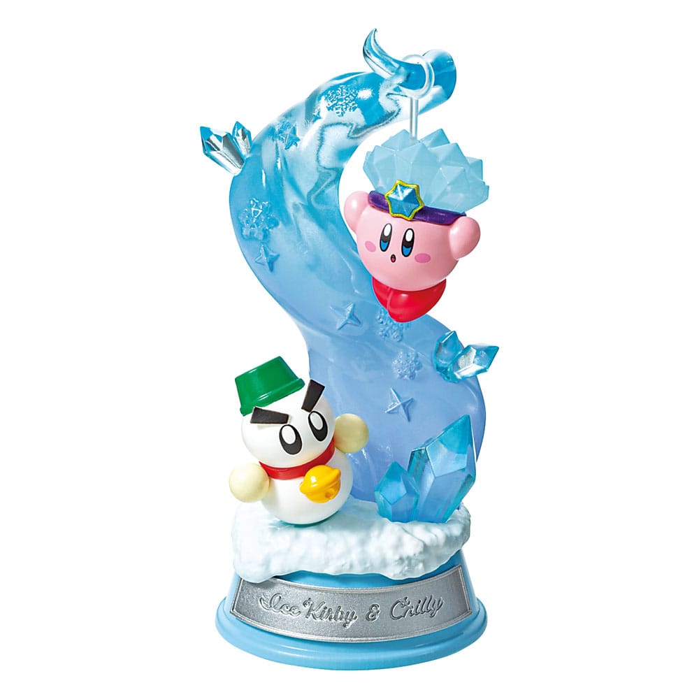 Kirby assortiment figurines Swing Kirby in Dreamland - Ice Kirby & Chilly