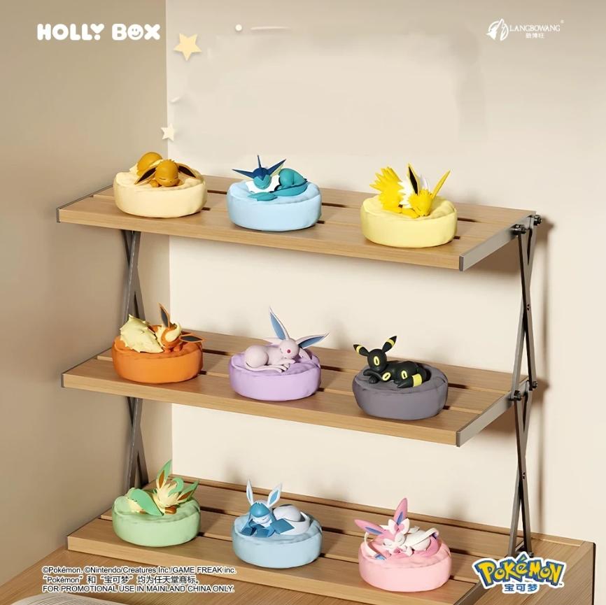 Boîte mystère Pokémon Eeveelutions figurines endormies