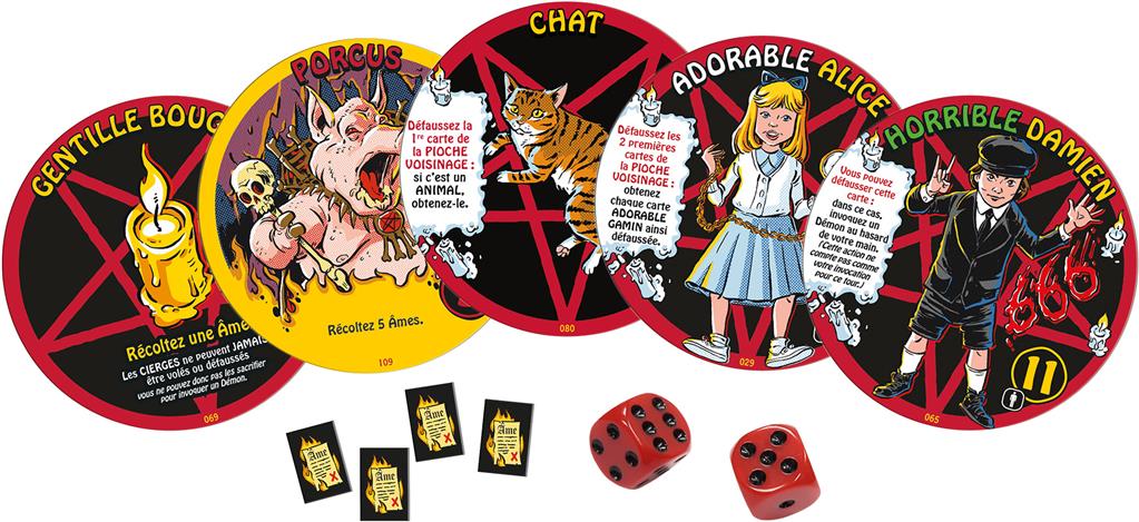 Let’s Summon Demons jeu d’ambiance boîte rétro humour noir