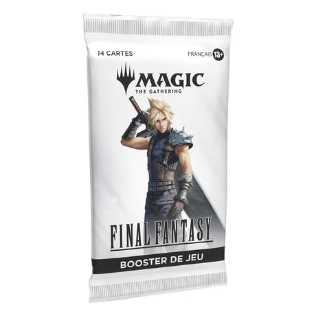 Display 30 boosters Magic The Gathering Final Fantasy – version française – Cloud, Terra, Cecil en illustration