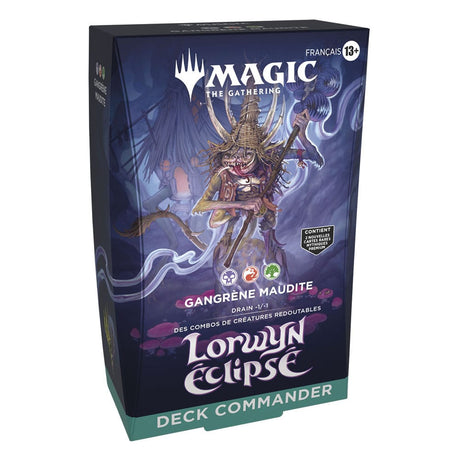Deck Commander Magic The Gathering Lorwyn Éclipsé Gangrène Maudite version française