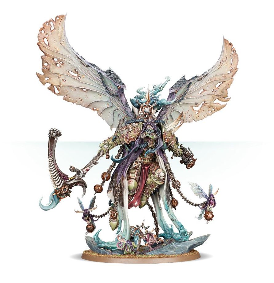 Mortarion Primarque Démon de Nurgle Death Guard Warhammer 40,000 figurine Chaos