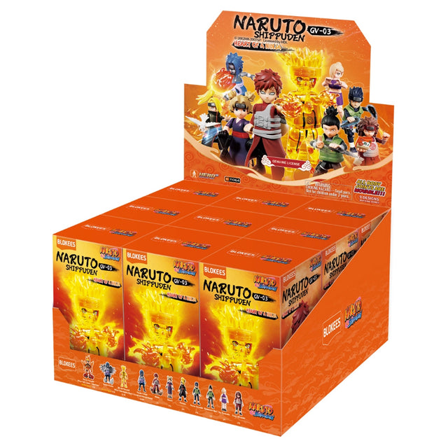 Boîte mystère Naruto Shippuden Blokees figurines surprise