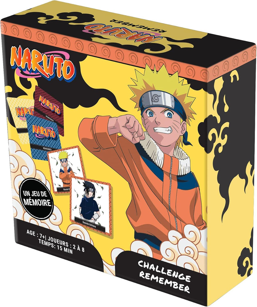 Naruto - jeu de cartes Remember Challenge - FR