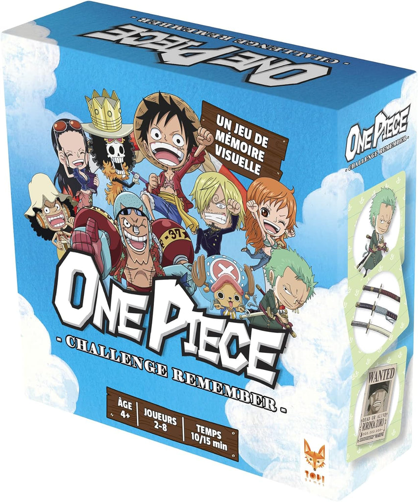 One Piece - jeu de cartes Remember Challenge - FR