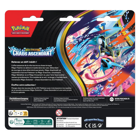 Pokémon Tripack ME04 Chaos Ascendant