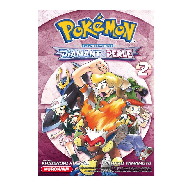 Pokémon La Grande Aventure Diamant Perle et Platine - Tome 2
