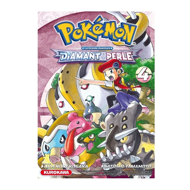 Pokémon La Grande Aventure Diamant Perle et Platine - Tome 4
