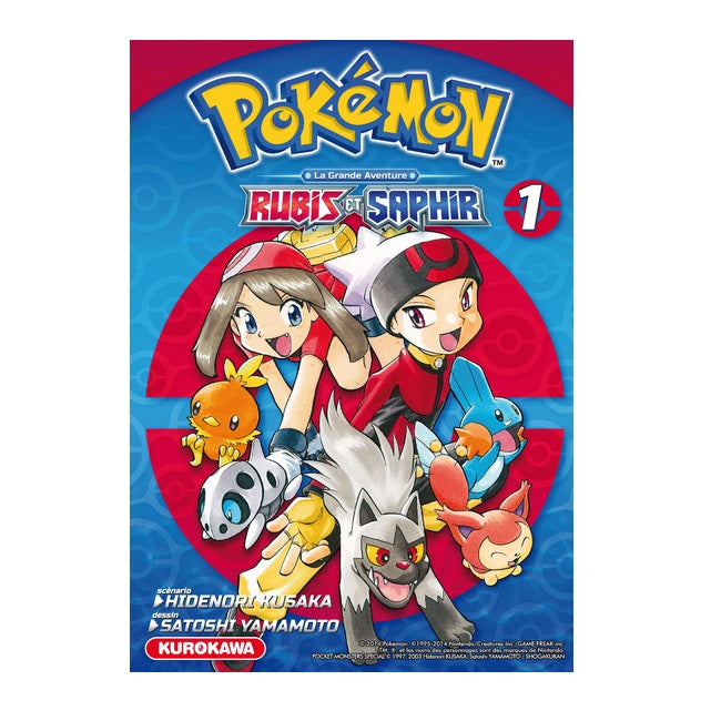 Pokémon La Grande Aventure Rubis et Saphir - Tome 1