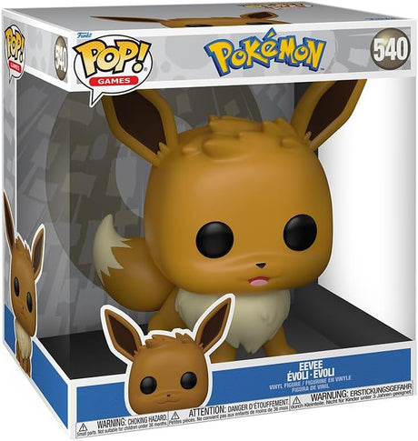 Figurine Funko POP Pokémon Évoli numéro 540 format XL dans sa boîte officielle