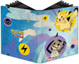 Portfolio Pokémon Ultra Pro Pikachu & Mimiqui – classeur 9 cases par page pour 360 cartes