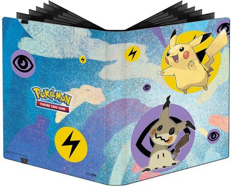Portfolio Pokémon Ultra Pro Pikachu & Mimiqui – classeur 9 cases par page pour 360 cartes