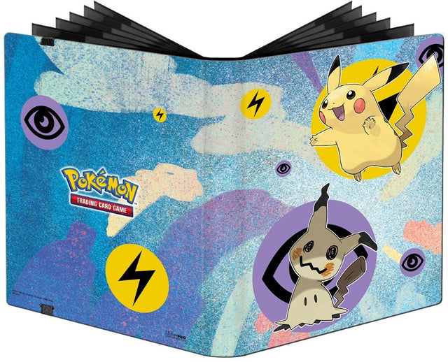 Portfolio Pokémon Ultra Pro Pikachu & Mimiqui – classeur 9 cases par page pour 360 cartes