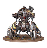 Warhammer 40,000 Chaos Space Marines Profanateur contenant 1 figurine Citadel de machine-démon arachnéenne avec griffes, lames et armement lourd.