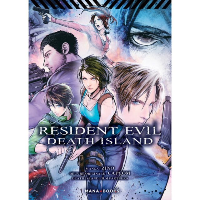 Couverture du manga Resident Evil Death Island