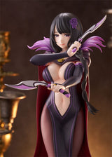 Figurine Elsa Granhiert Re Zero Pop Up Parade L avec dagues et tenue violette dans une pose élégante et dangereuse