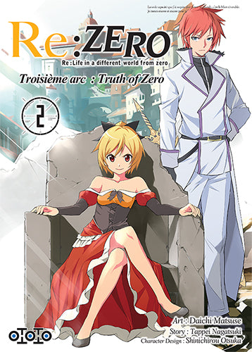 Re:Zero - Troisième arc : Truth of Zero - Tome 02