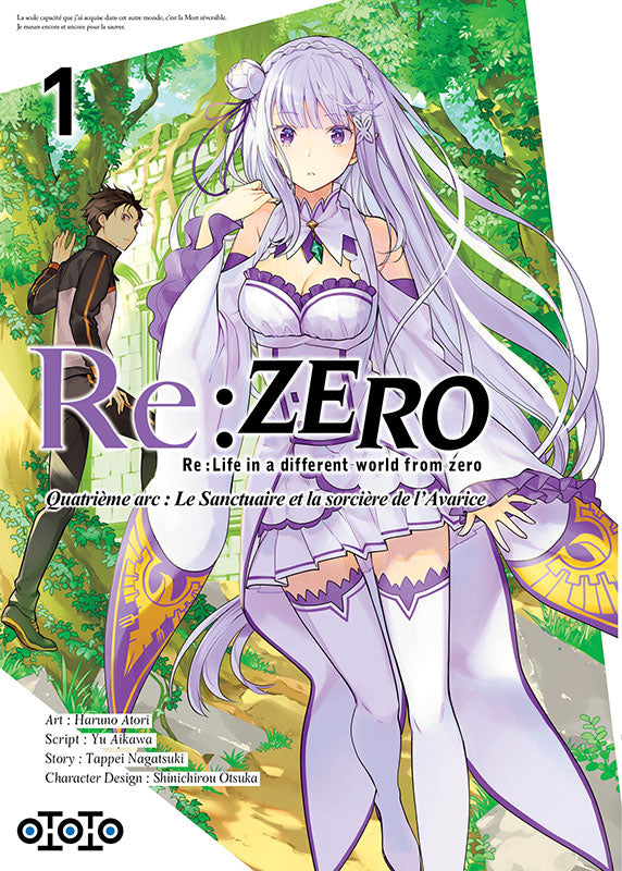 Re:Zero - Quatrième arc : Le Sanctuaire et la sorcière de l'Avarice - Tome 01