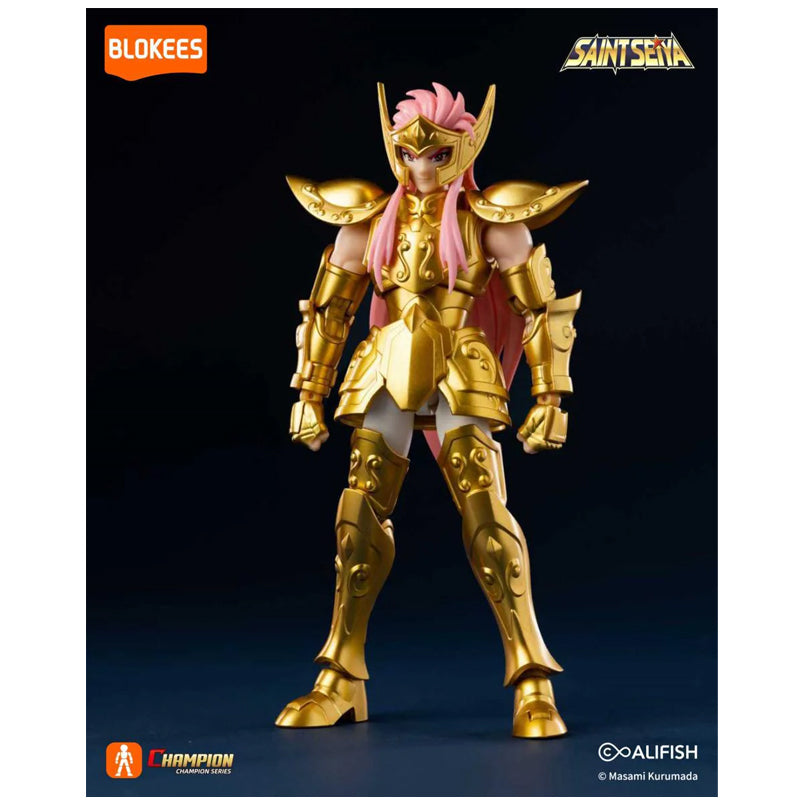 Figurine Saint Seiya Blokees Champion Class Aquarius Camus armure d or du Verseau