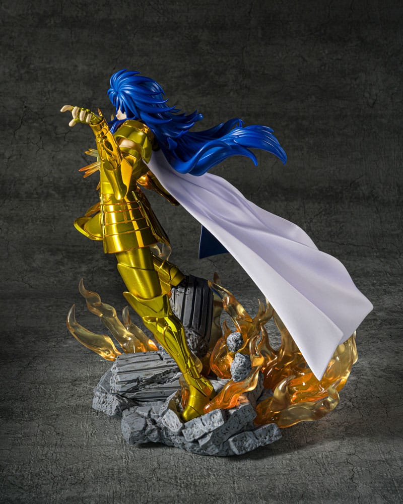 Figurine Saga des Gémeaux Figuarts ZERO Metallic Touch Saint Seiya avec effets d’énergie